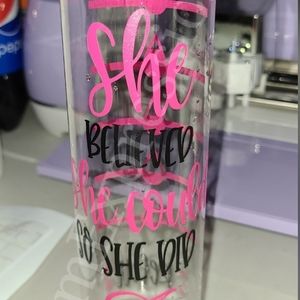 Fitness water bottle 400 ml